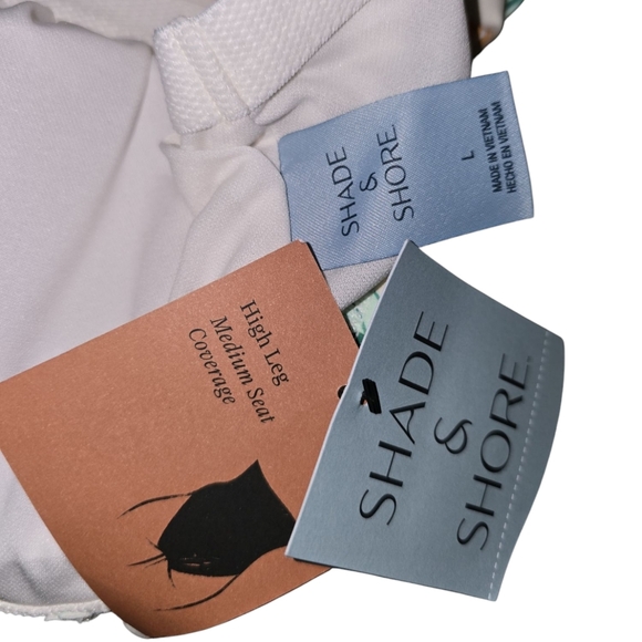 Womens Shade And Shore, Size Large, 1 Piece Swimsuit, NWT!!!! - Picture 4 of 4